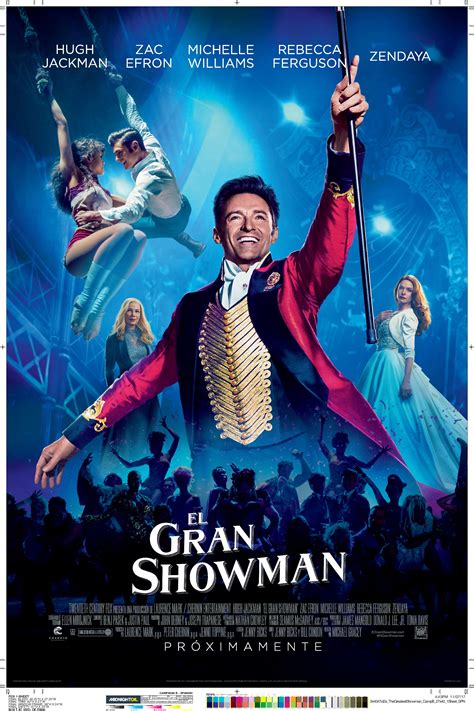 Reparto El gran showman .